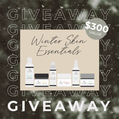 GIVEAWAY TIME! Enter to WIN - ReLiv Organics Winter Skin Care Essentials